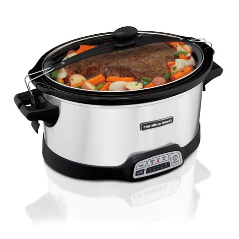 hamilton beach crock pot with probe|hamilton beach crock pot 33967.